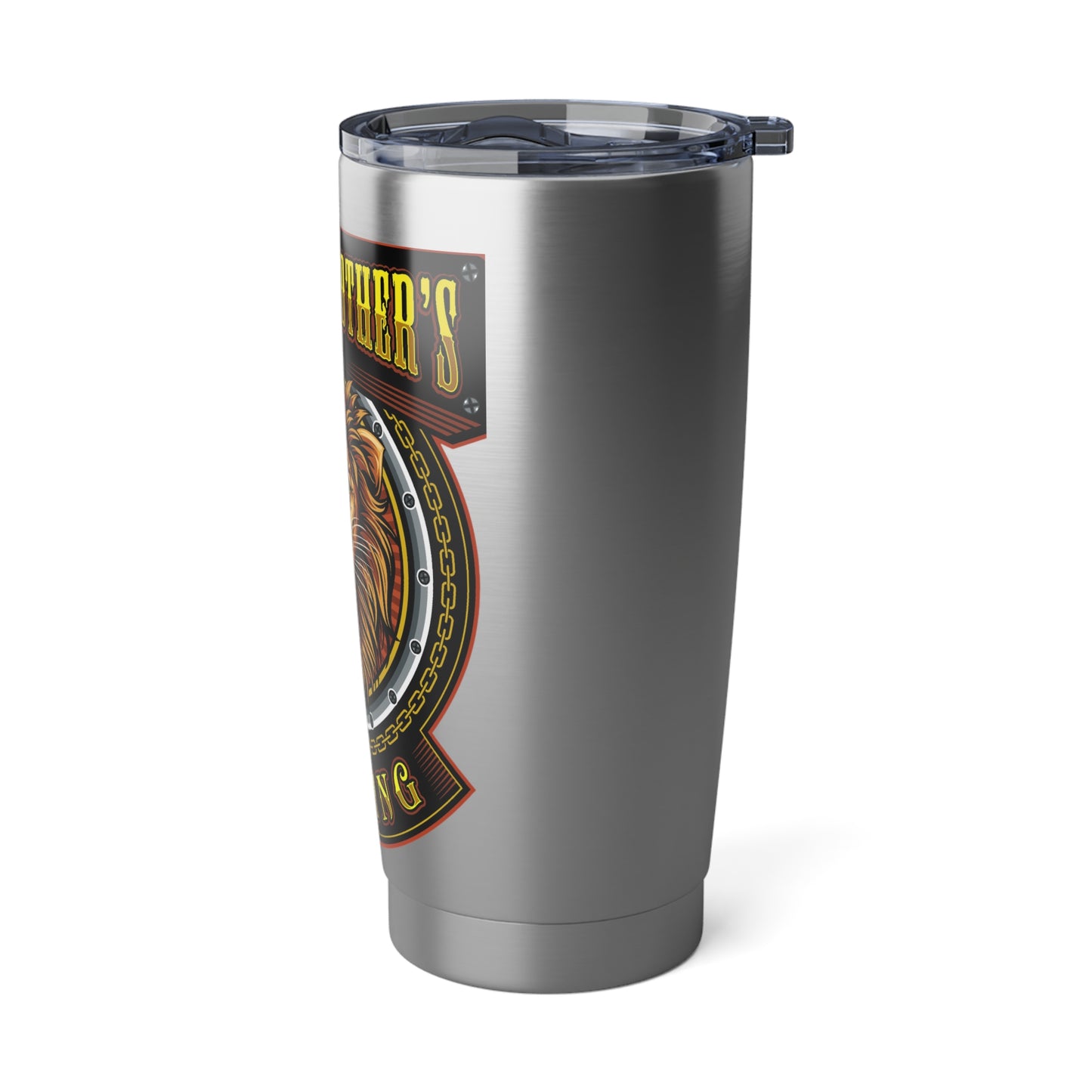 Griffin Brothers Skating Lion 20oz Travel Tumbler