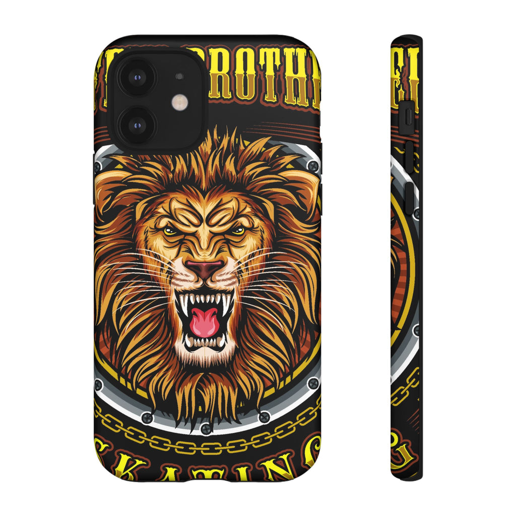 Lion King Tough Cases Phone Case — Fierce Roaring Lion Design, Protective Shockproof Cover