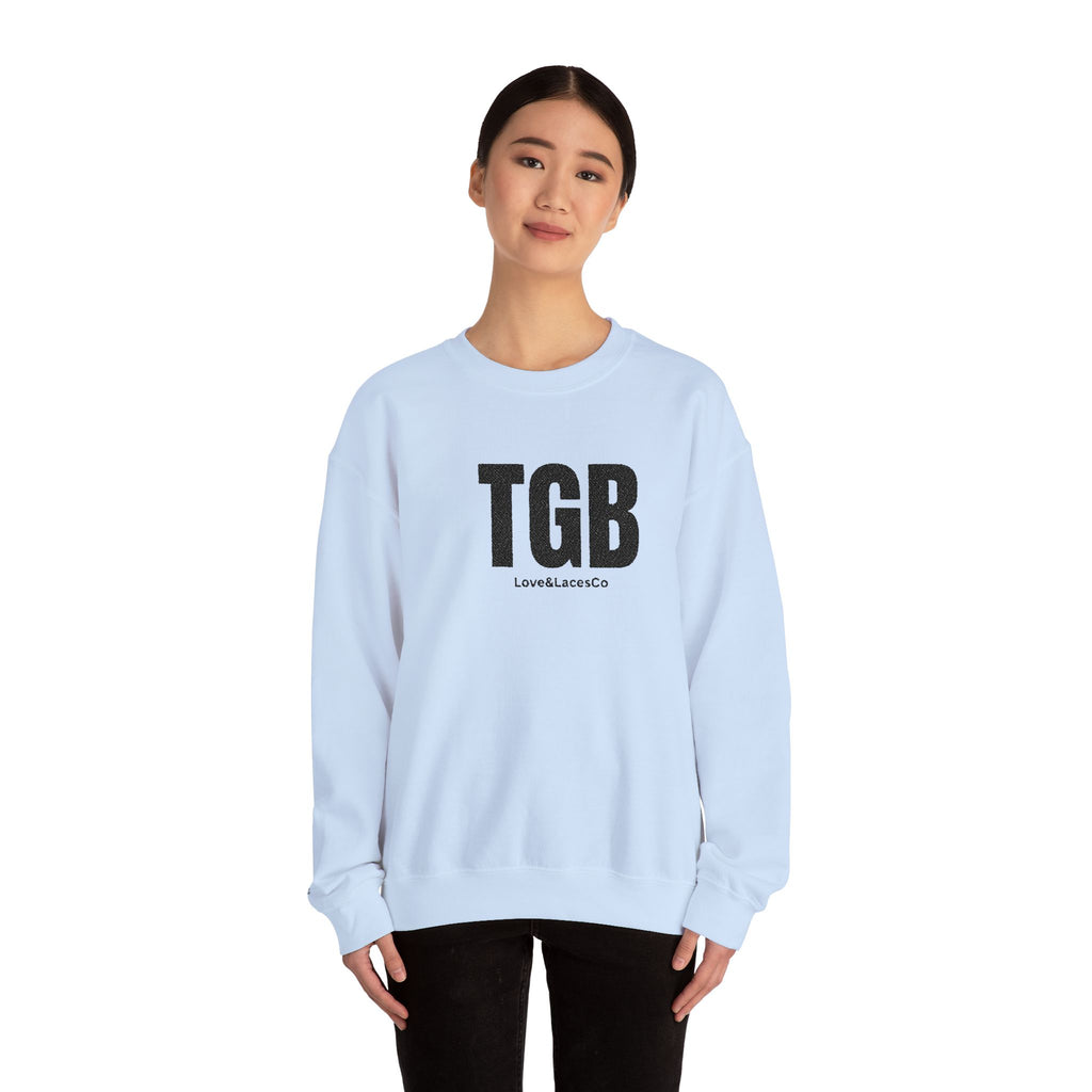 Exclusive Griffin Brothers TGB Crewneck Embroidery Sweatshirt