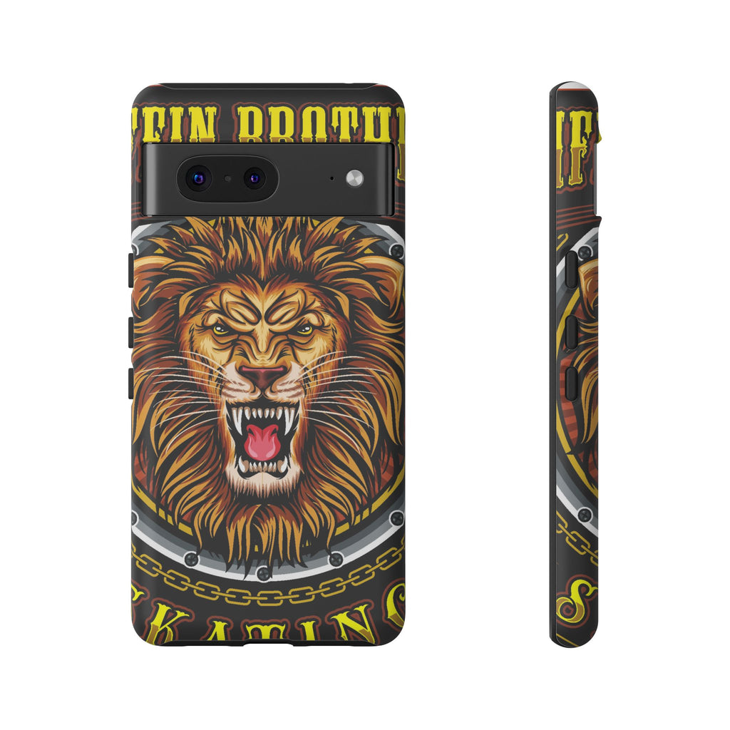 Lion King Tough Cases Phone Case — Fierce Roaring Lion Design, Protective Shockproof Cover