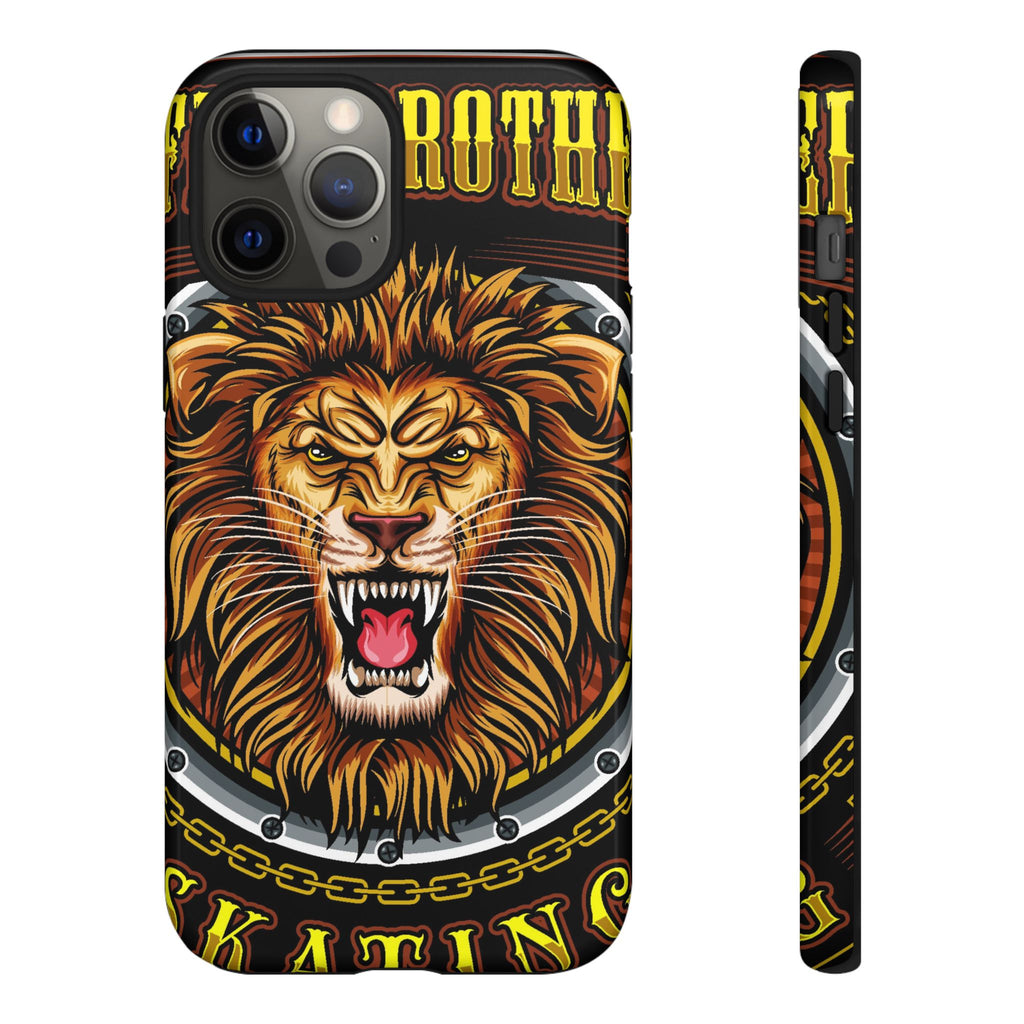 Lion King Tough Cases Phone Case — Fierce Roaring Lion Design, Protective Shockproof Cover