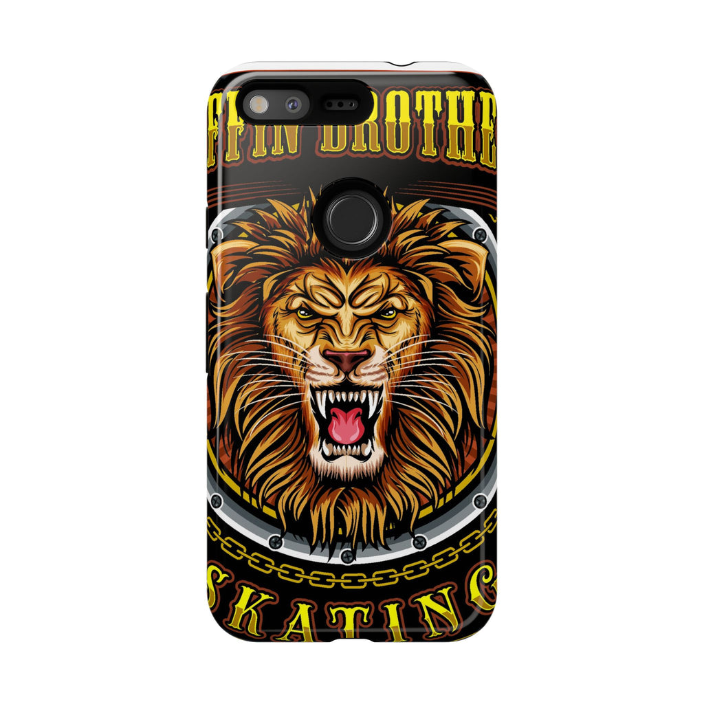 Lion King Tough Cases Phone Case — Fierce Roaring Lion Design, Protective Shockproof Cover
