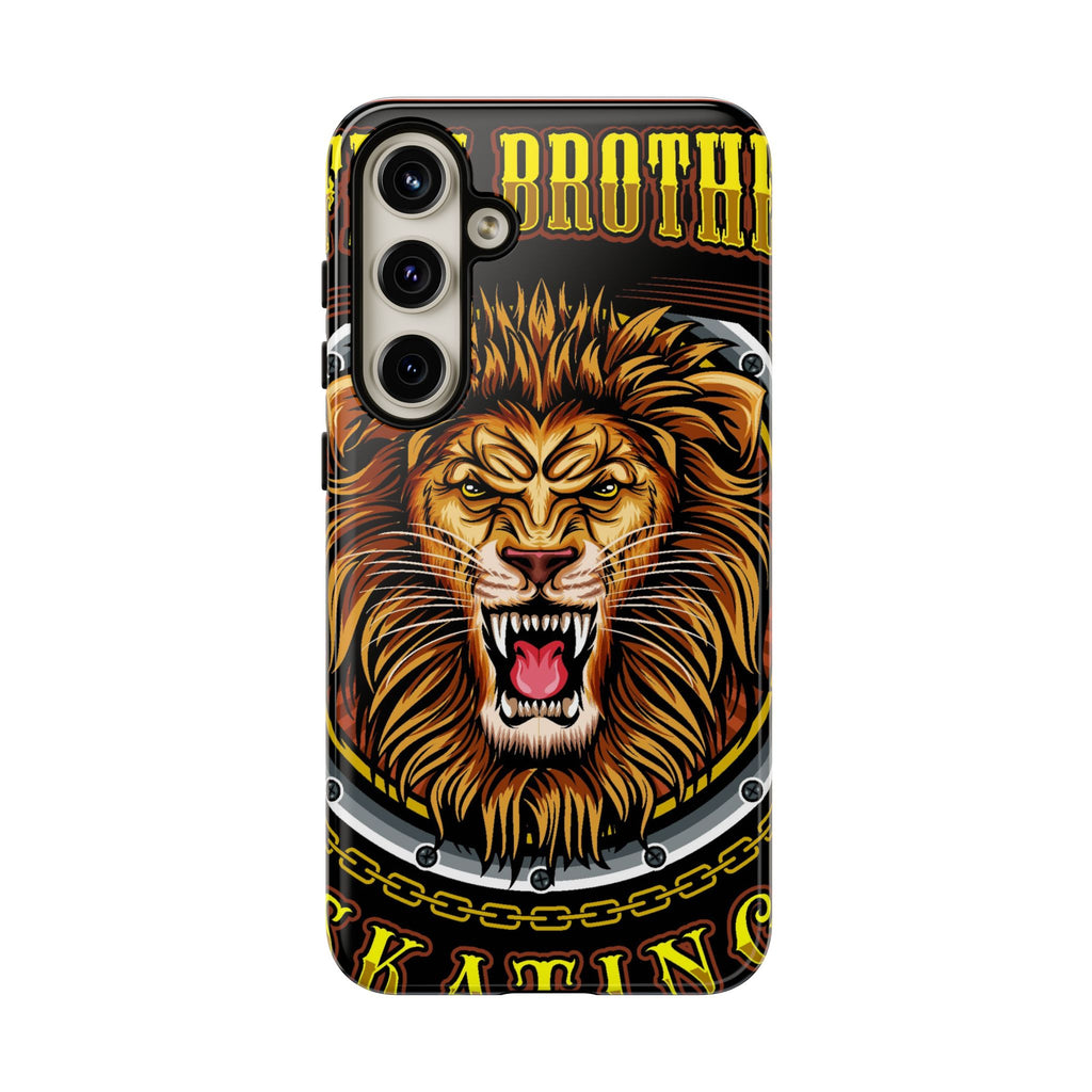 Lion King Tough Cases Phone Case — Fierce Roaring Lion Design, Protective Shockproof Cover
