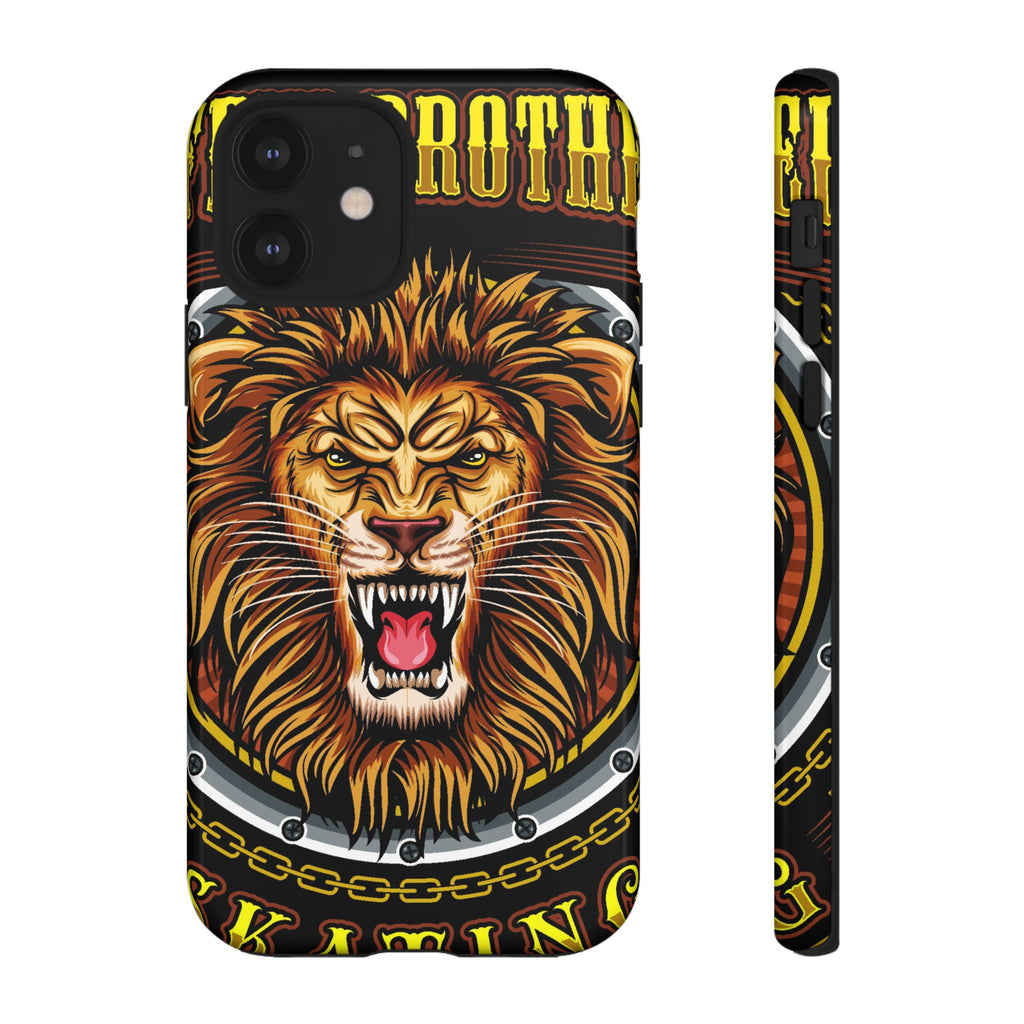 Lion King Tough Cases Phone Case — Fierce Roaring Lion Design, Protective Shockproof Cover
