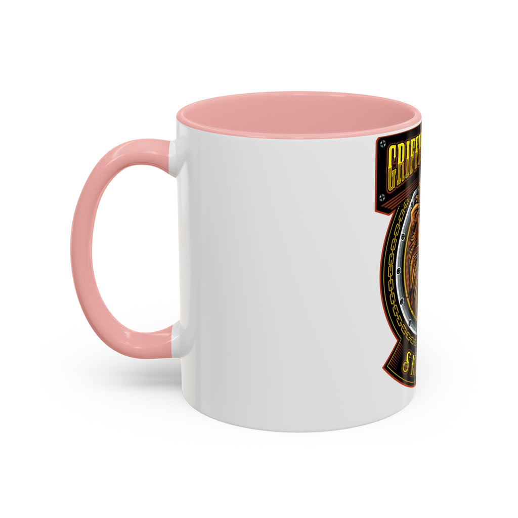 Griffin Brother's Skating Lion Accent Coffee Mug — 11/15oz