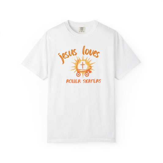 Jesus Loves Roller Skaters T-Shirt