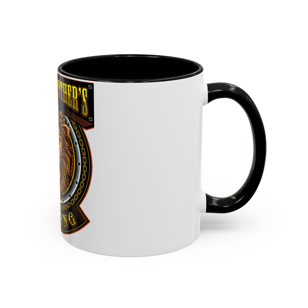 Griffin Brother's Skating Lion Accent Coffee Mug — 11/15oz