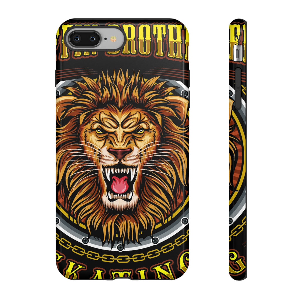 Lion King Tough Cases Phone Case — Fierce Roaring Lion Design, Protective Shockproof Cover
