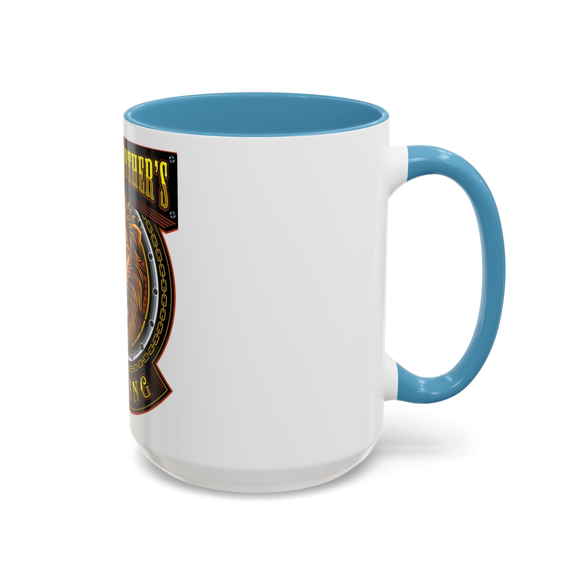 Griffin Brother's Skating Lion Accent Coffee Mug — 11/15oz