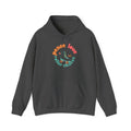Peace, Love & Roller Skates Hoodie — Retro Roller Skating Graphic Sweatshirt