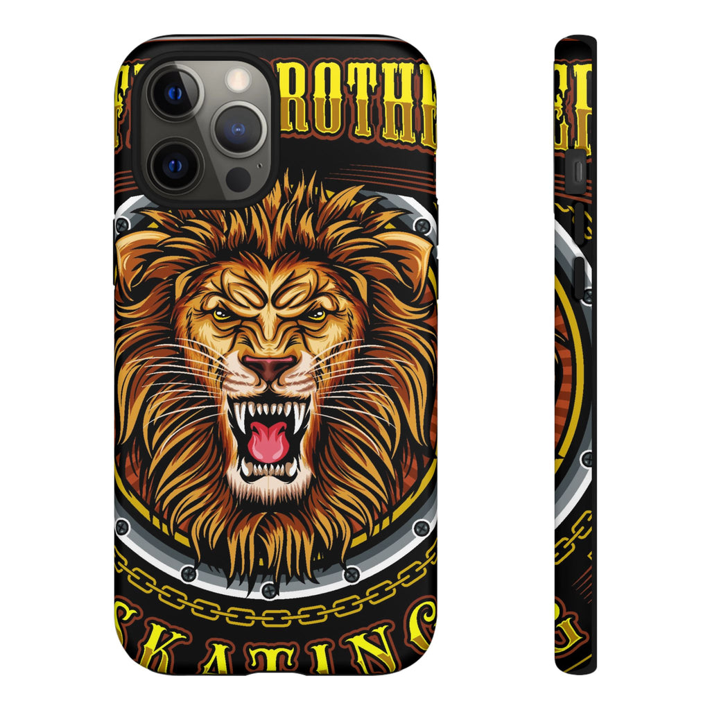Lion King Tough Cases Phone Case — Fierce Roaring Lion Design, Protective Shockproof Cover