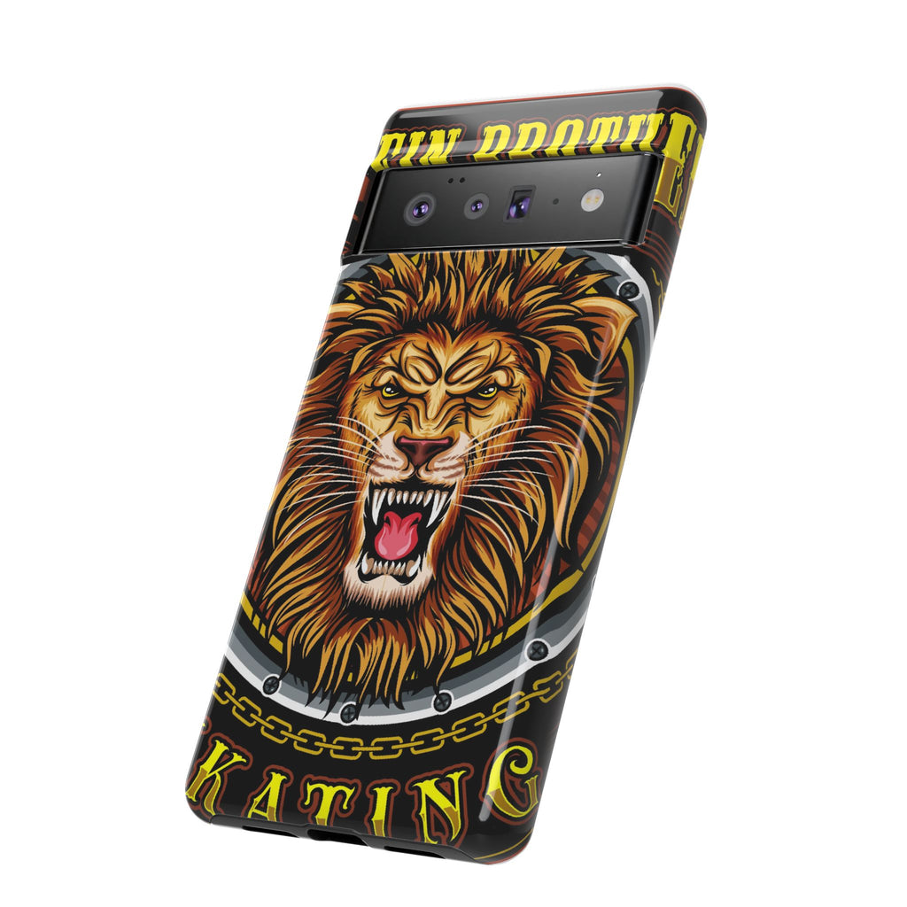Lion King Tough Cases Phone Case — Fierce Roaring Lion Design, Protective Shockproof Cover