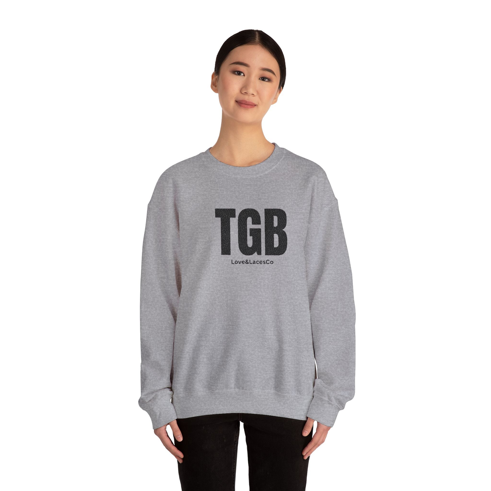 Exclusive Griffin Brothers TGB Crewneck Embroidery Sweatshirt