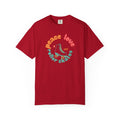 Peace Love Roller Skates T-Shirt — Retro Roller Skate Graphic Tee