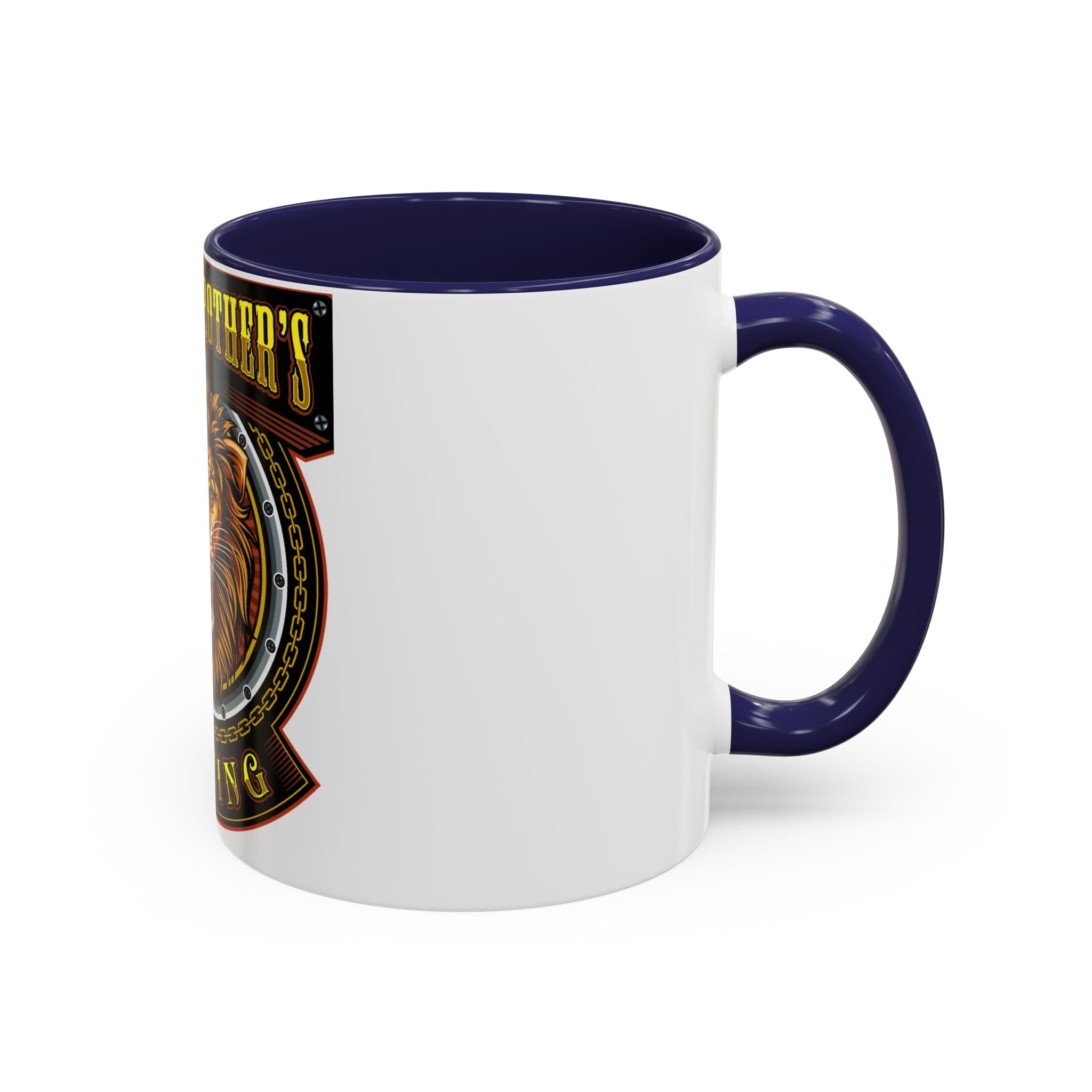 Griffin Brother's Skating Lion Accent Coffee Mug — 11/15oz