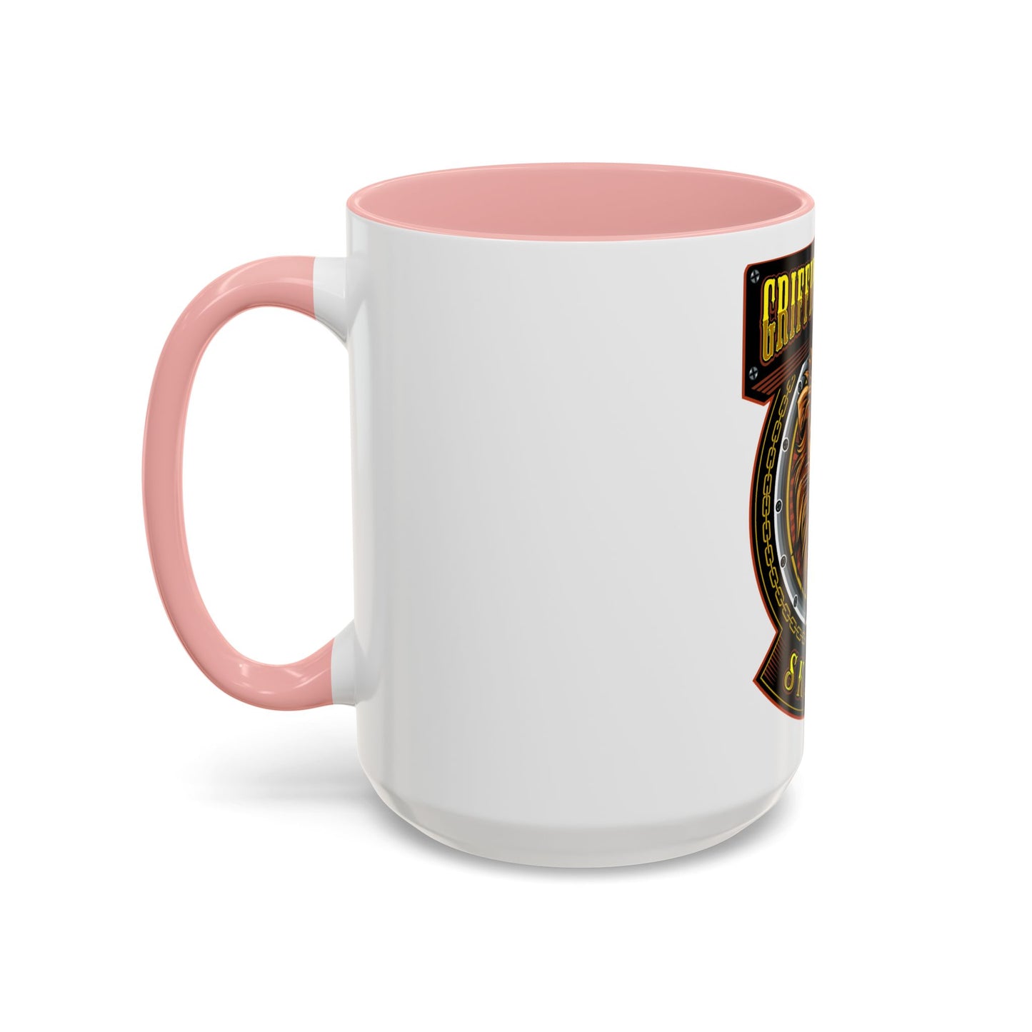 Griffin Brother's Skating Lion Accent Coffee Mug — 11/15oz