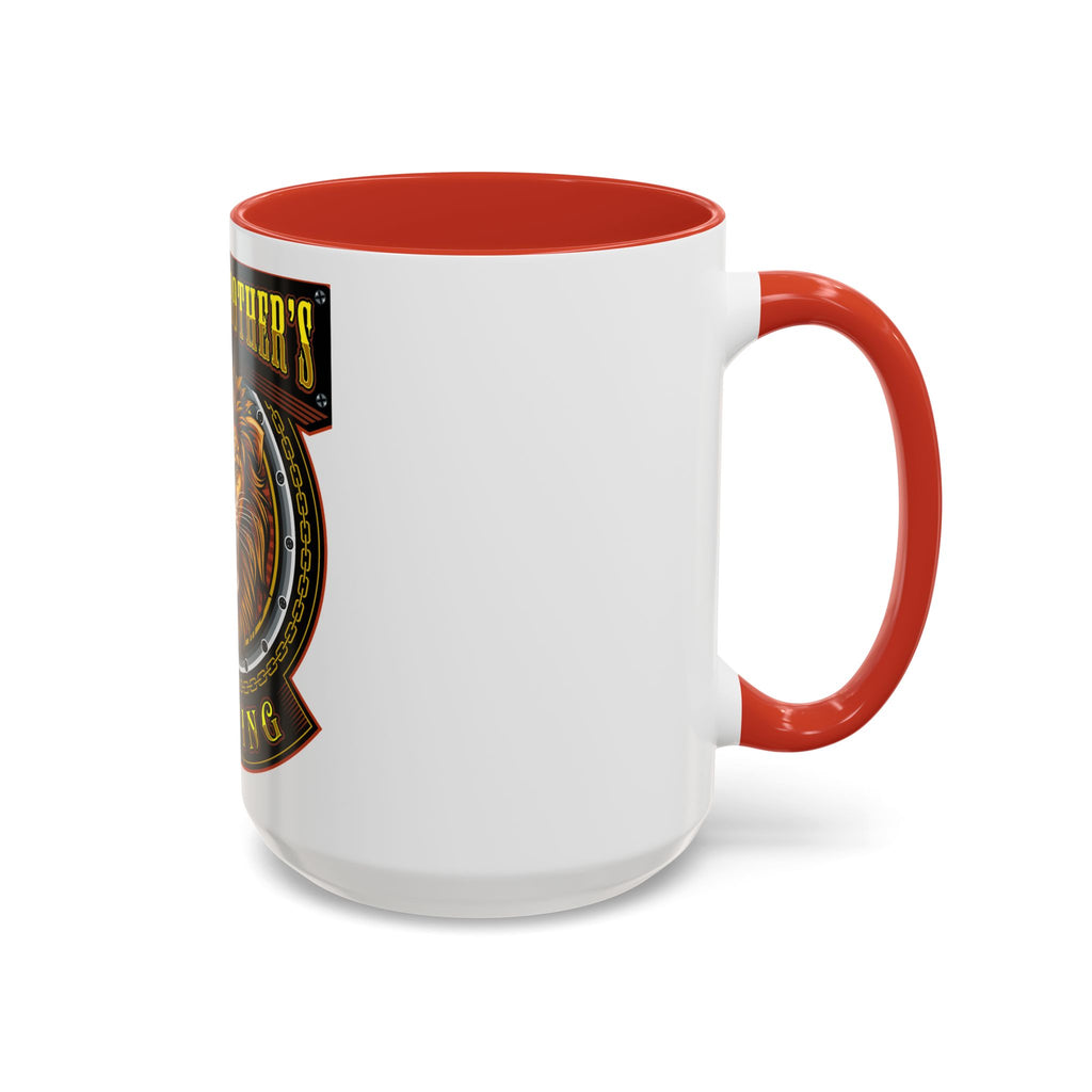 Griffin Brother's Skating Lion Accent Coffee Mug — 11/15oz