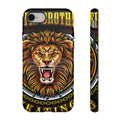 Lion King Tough Cases Phone Case — Fierce Roaring Lion Design, Protective Shockproof Cover