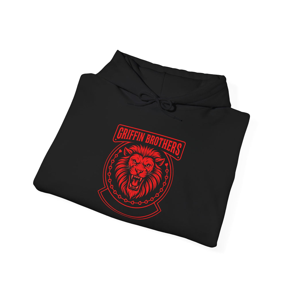 Griffin Panthers Red Emblem Hoodie