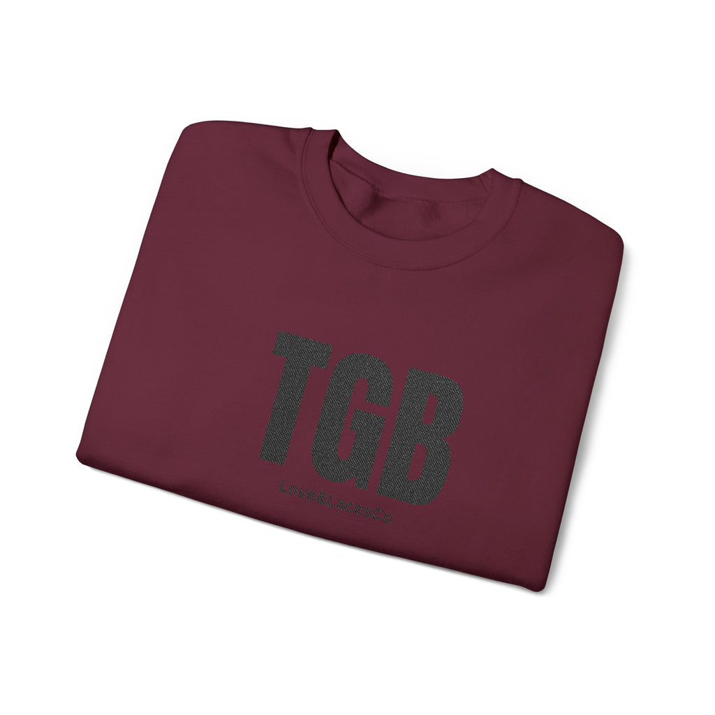 Exclusive Griffin Brothers TGB Crewneck Embroidery Sweatshirt