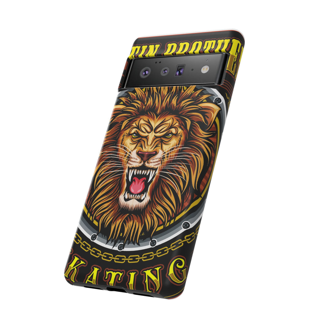 Lion King Tough Cases Phone Case — Fierce Roaring Lion Design, Protective Shockproof Cover
