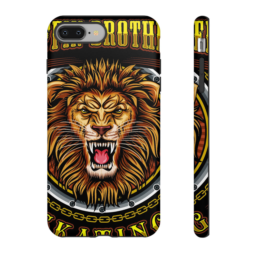 Lion King Tough Cases Phone Case — Fierce Roaring Lion Design, Protective Shockproof Cover