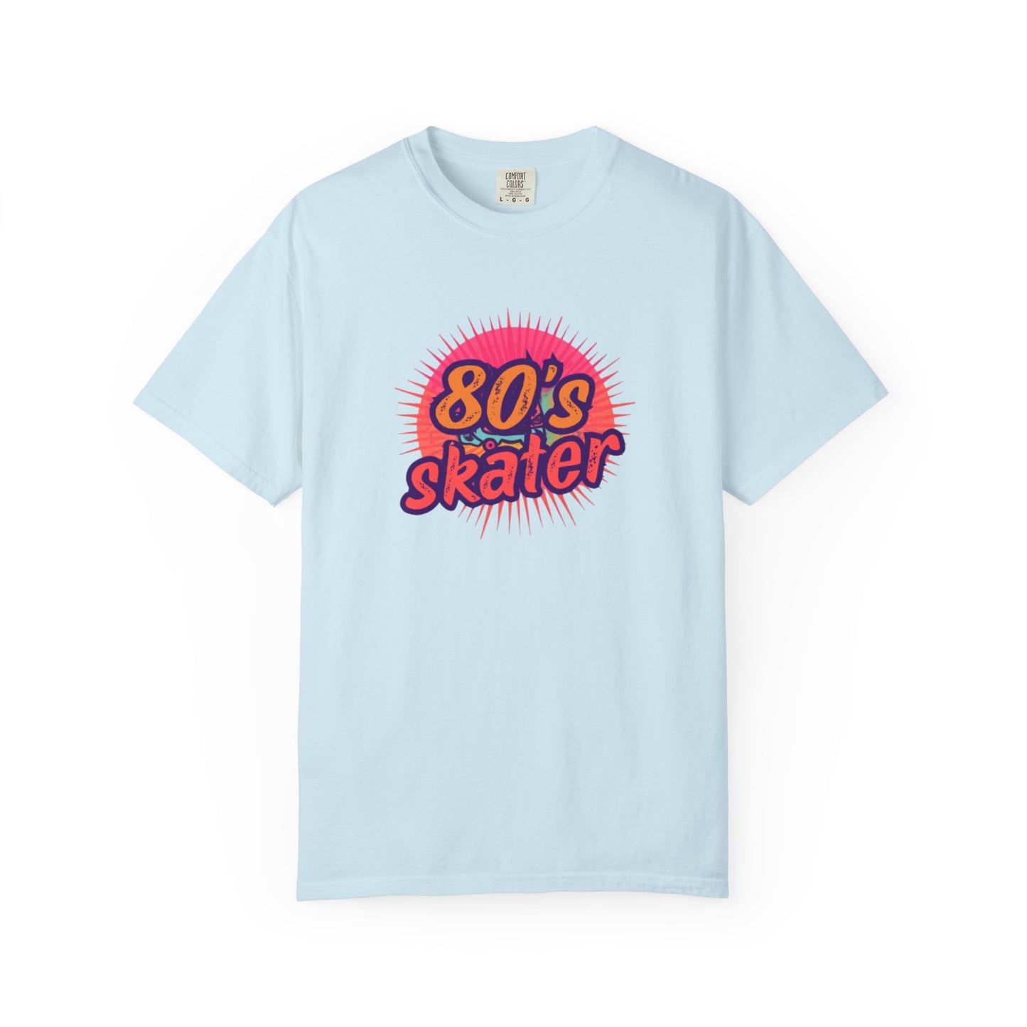 80's Skater T-Shirt — Retro Neon Skateboard Tee