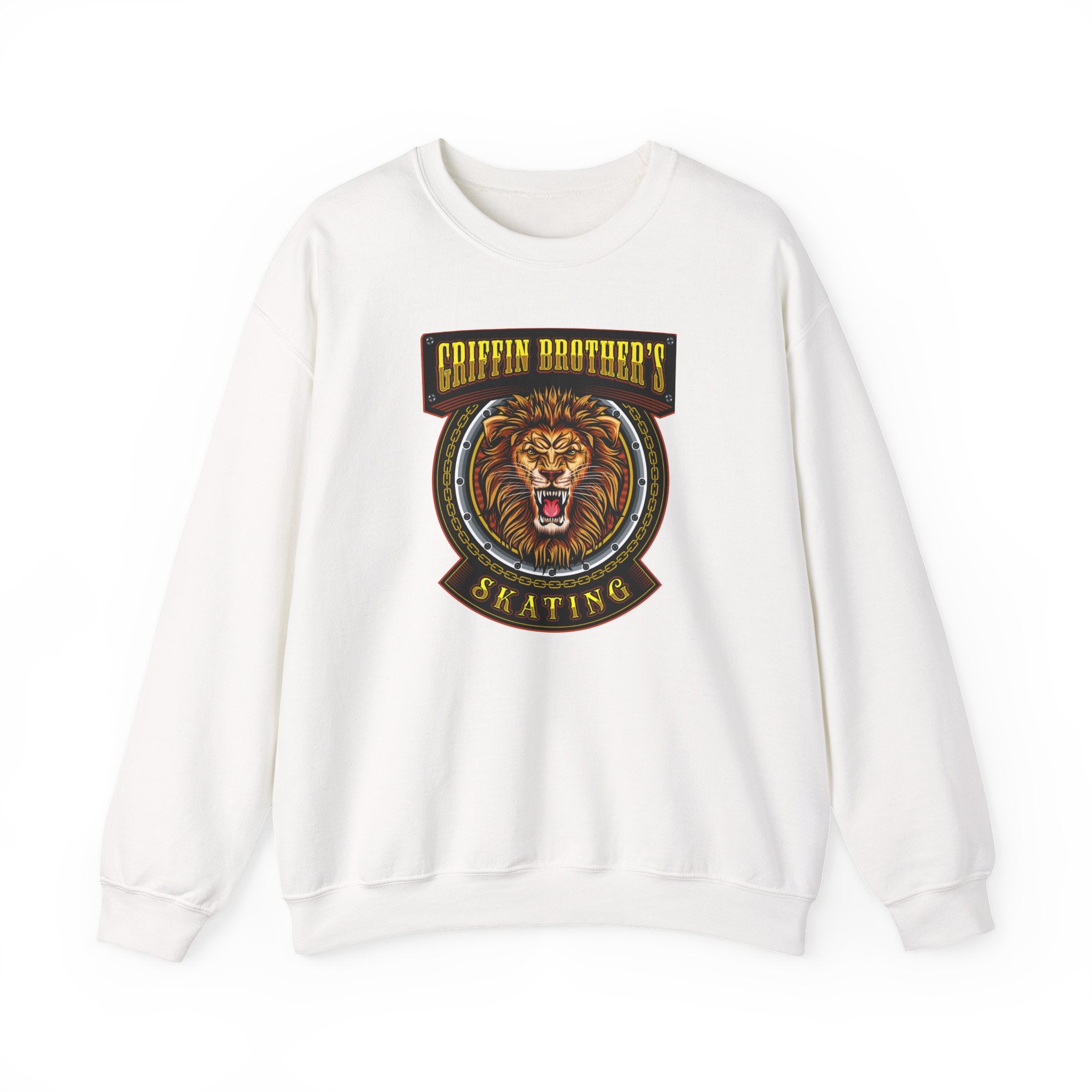Griffin Brothers Skating Lion Crewneck Sweatshirt