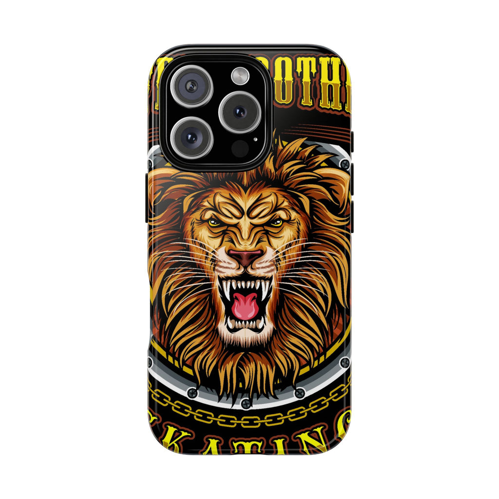 Lion King Tough Cases Phone Case — Fierce Roaring Lion Design, Protective Shockproof Cover