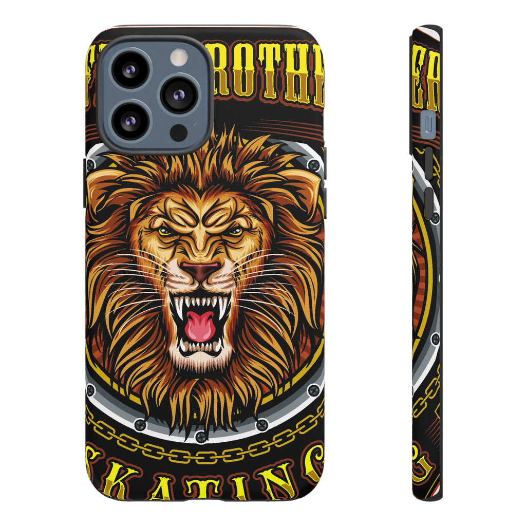 Lion King Tough Cases Phone Case — Fierce Roaring Lion Design, Protective Shockproof Cover