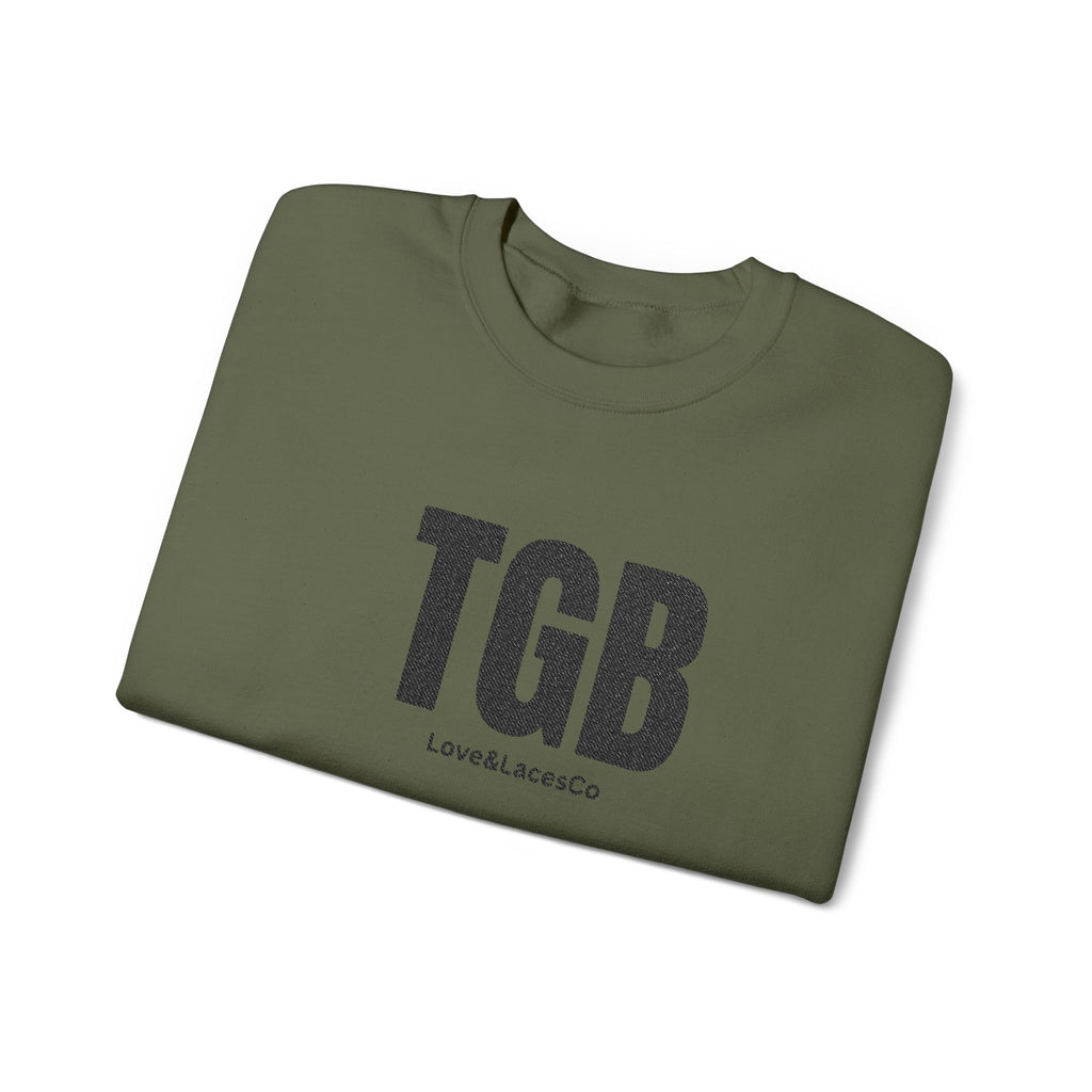 Exclusive Griffin Brothers TGB Crewneck Embroidery Sweatshirt