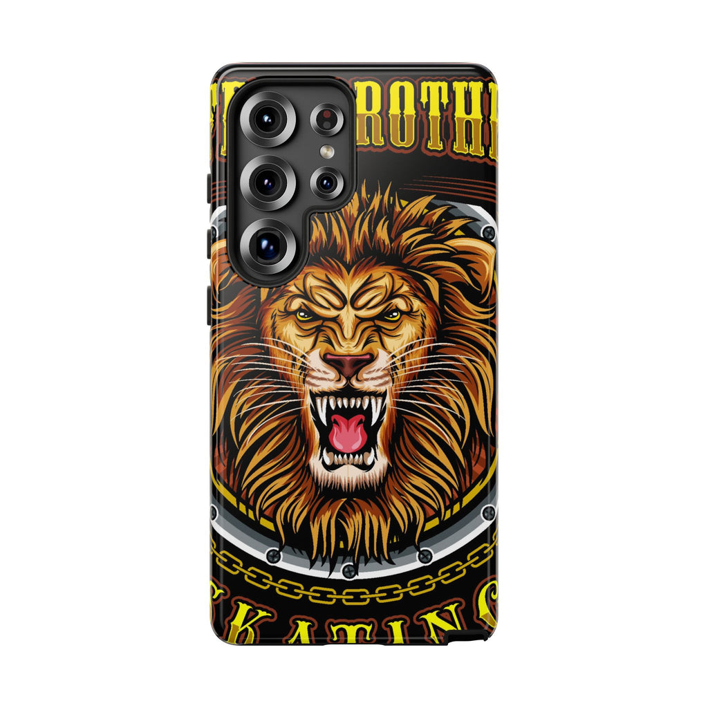 Lion King Tough Cases Phone Case — Fierce Roaring Lion Design, Protective Shockproof Cover