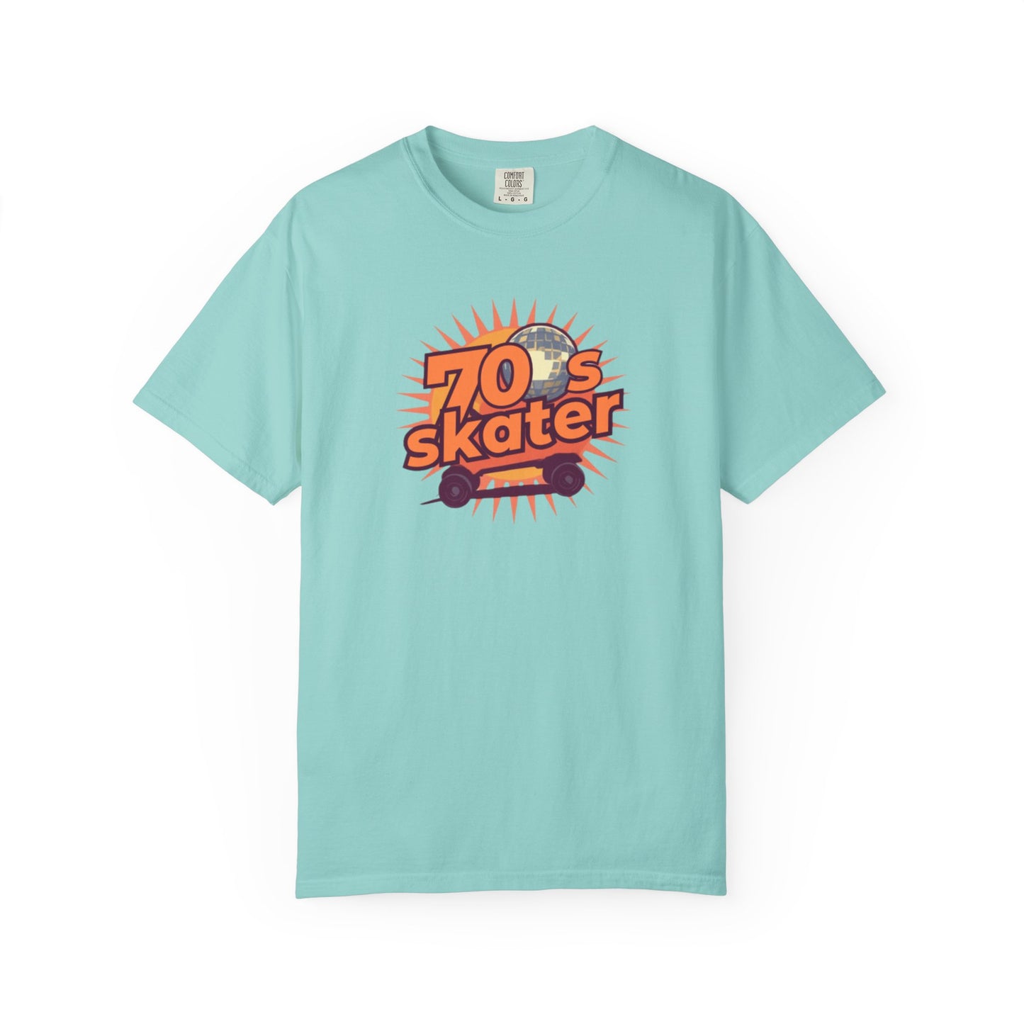 70s Skater T-Shirt — Retro Roller Skate Graphic Tee