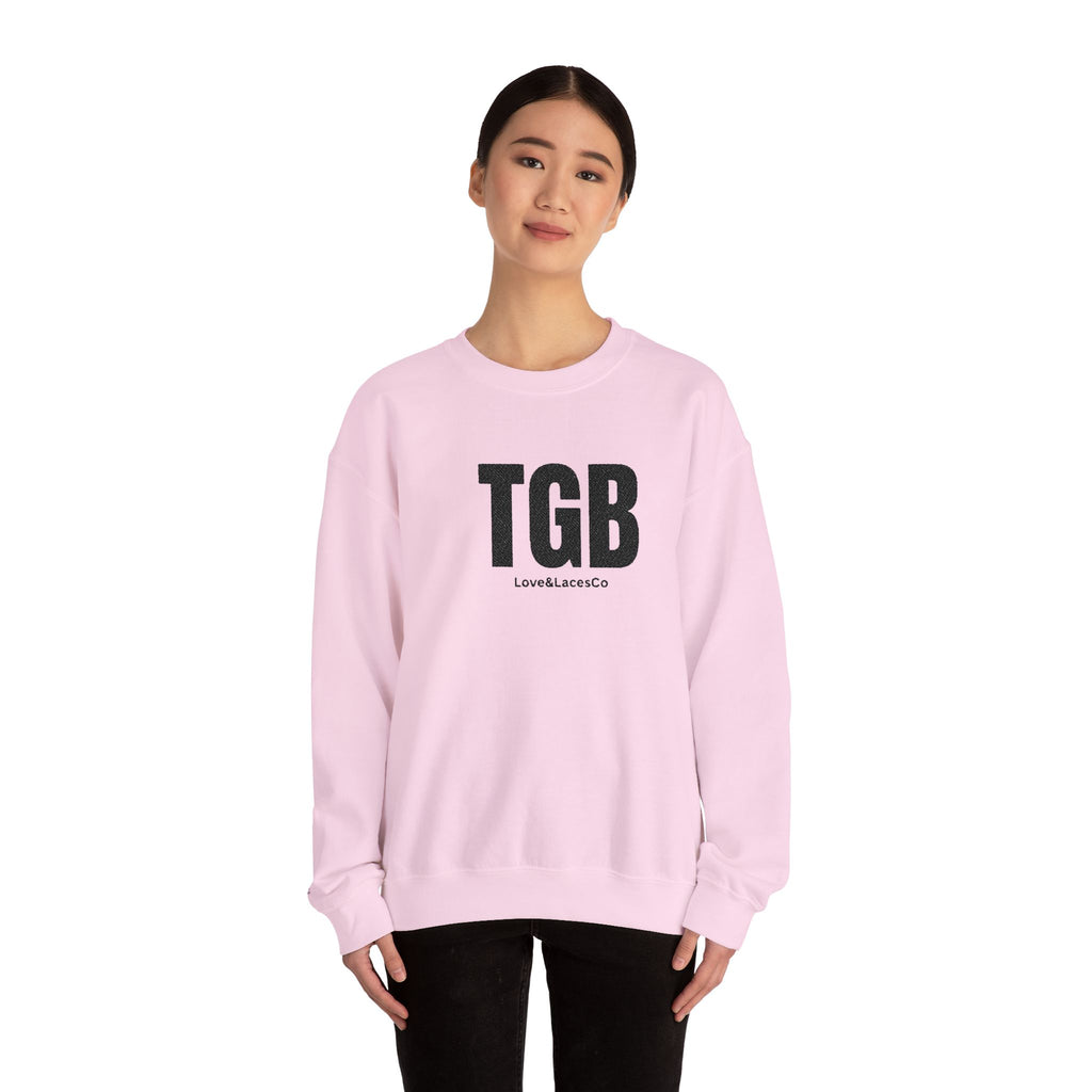 Exclusive Griffin Brothers TGB Crewneck Embroidery Sweatshirt