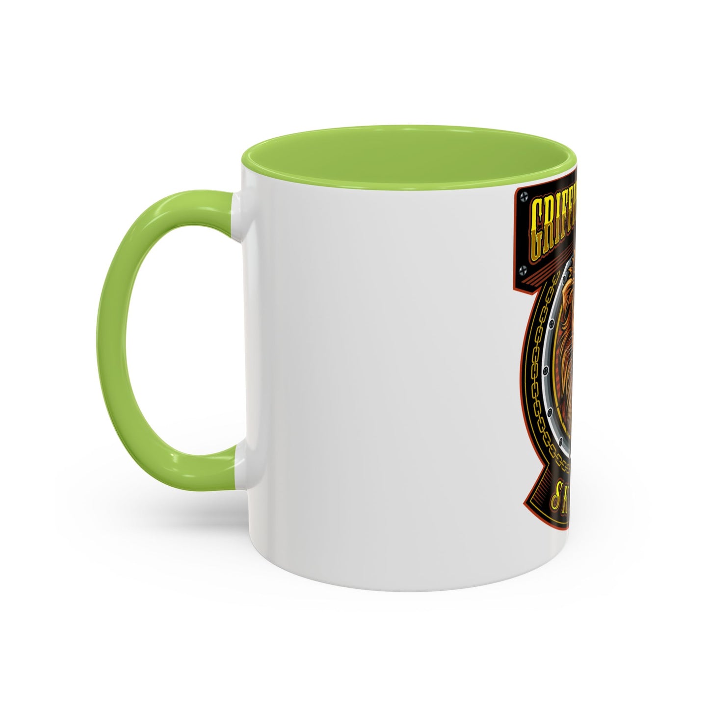 Griffin Brother's Skating Lion Accent Coffee Mug — 11/15oz