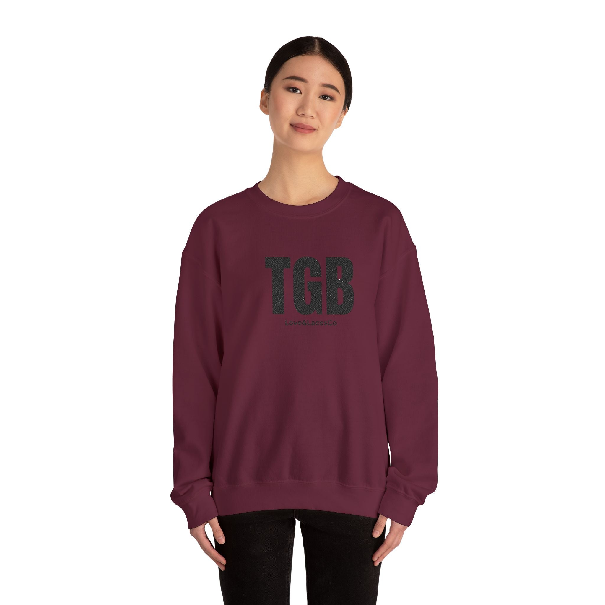 Exclusive Griffin Brothers TGB Crewneck Embroidery Sweatshirt