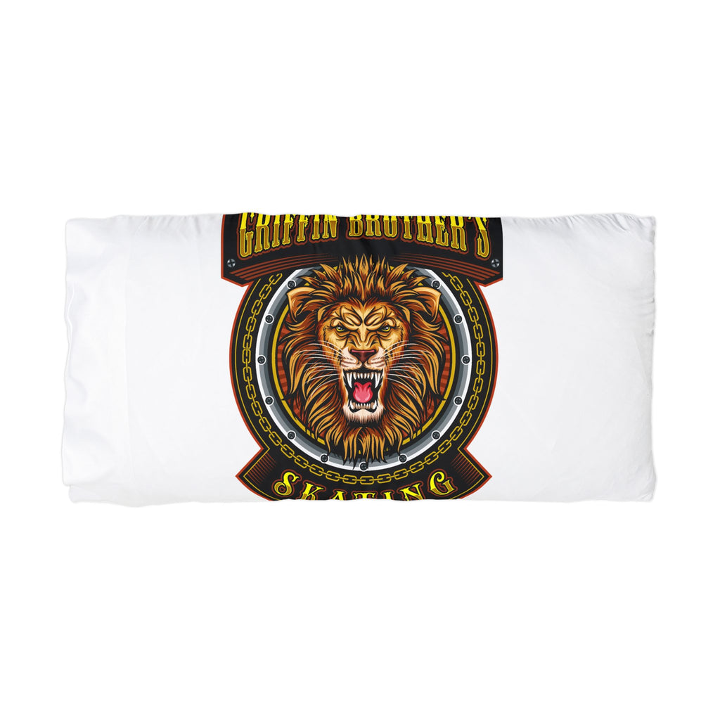 Lion Skate Team Microfiber Pillowcase — Griffin Brother's Skating Logo
