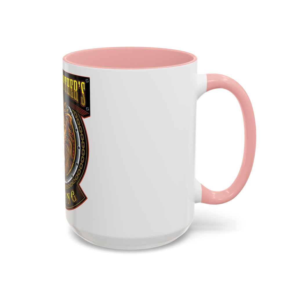 Griffin Brother's Skating Lion Accent Coffee Mug — 11/15oz