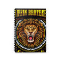Lion Crest Spiral Notebook — Griffins Brothers Motorcycle Club Style Ruled Journal