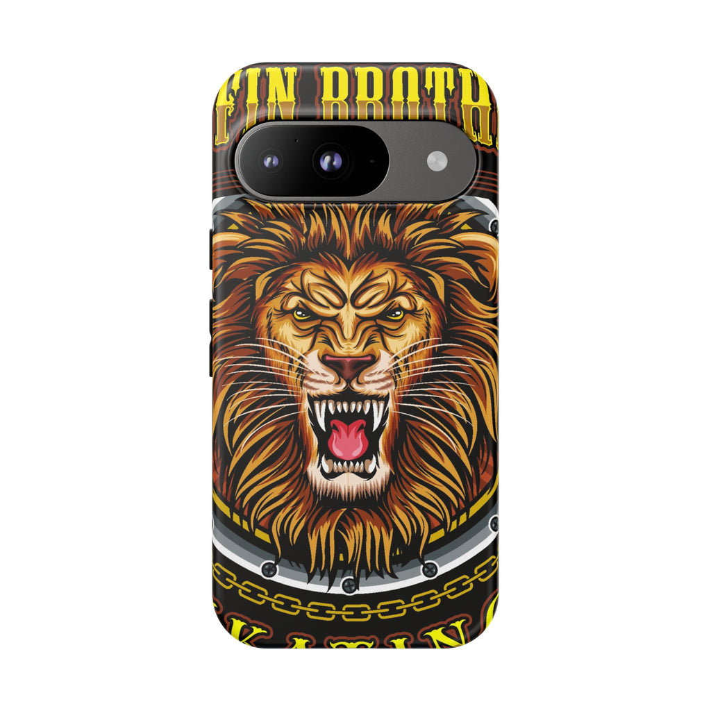 Lion King Tough Cases Phone Case — Fierce Roaring Lion Design, Protective Shockproof Cover