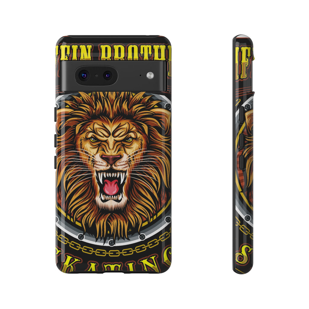 Lion King Tough Cases Phone Case — Fierce Roaring Lion Design, Protective Shockproof Cover