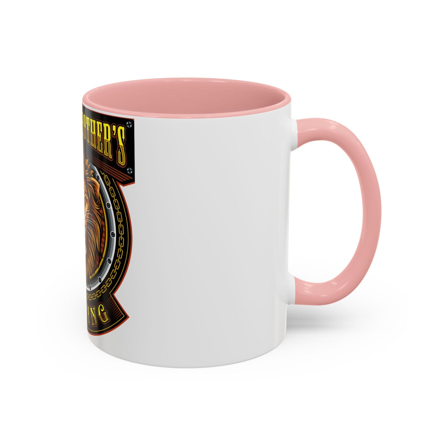 Griffin Brother's Skating Lion Accent Coffee Mug — 11/15oz