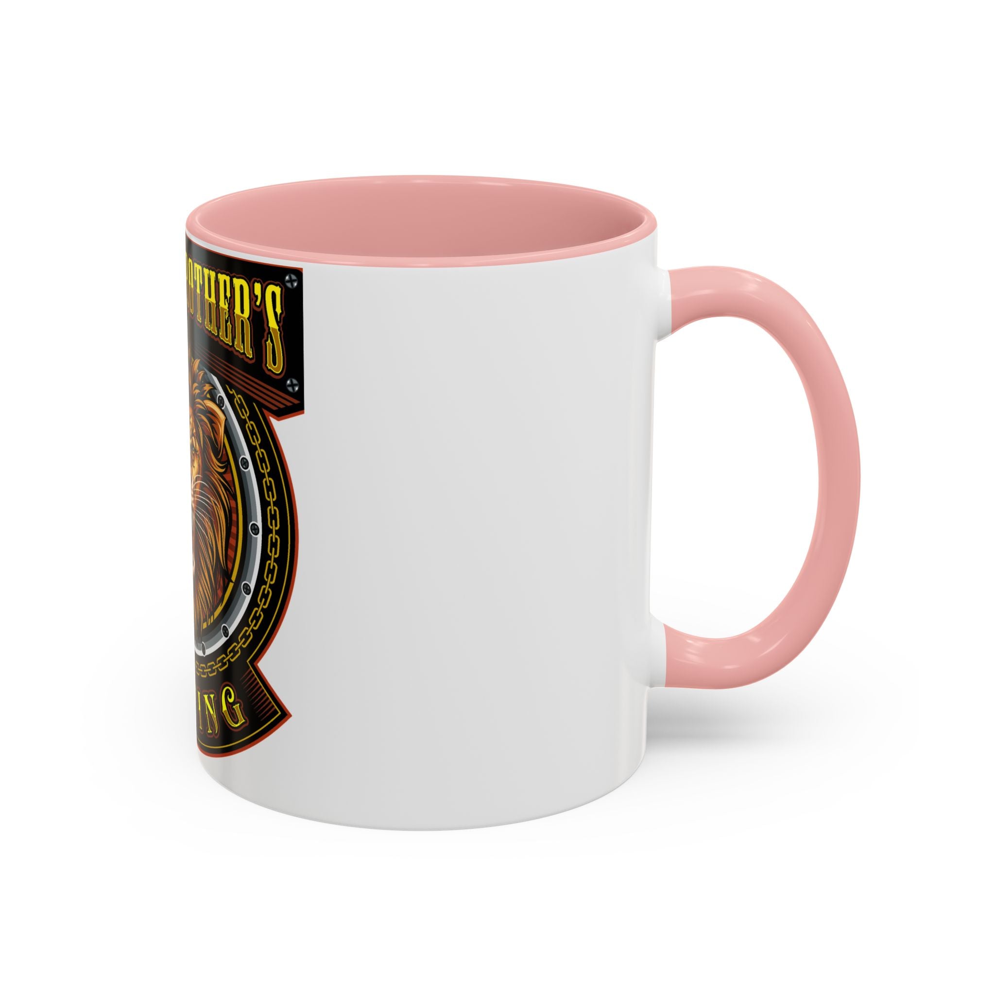 Griffin Brother's Skating Lion Accent Coffee Mug — 11/15oz