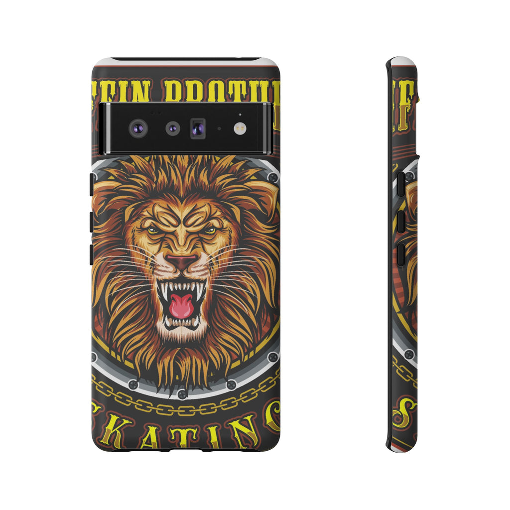Lion King Tough Cases Phone Case — Fierce Roaring Lion Design, Protective Shockproof Cover