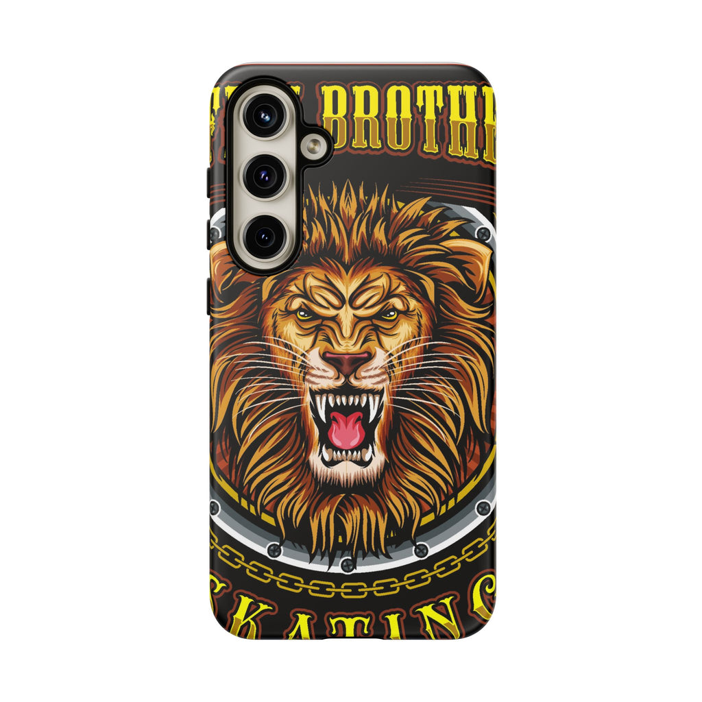 Lion King Tough Cases Phone Case — Fierce Roaring Lion Design, Protective Shockproof Cover