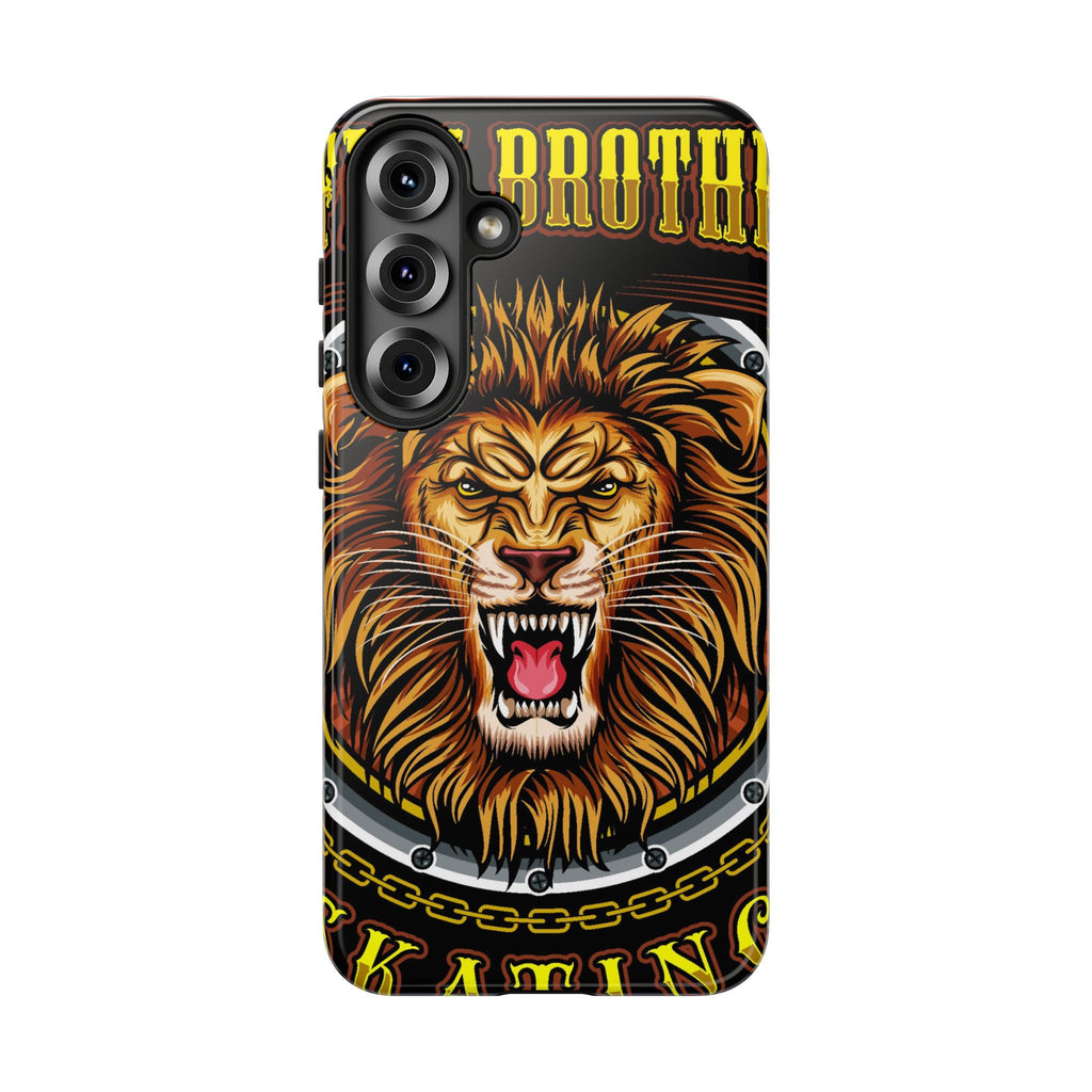 Lion King Tough Cases Phone Case — Fierce Roaring Lion Design, Protective Shockproof Cover
