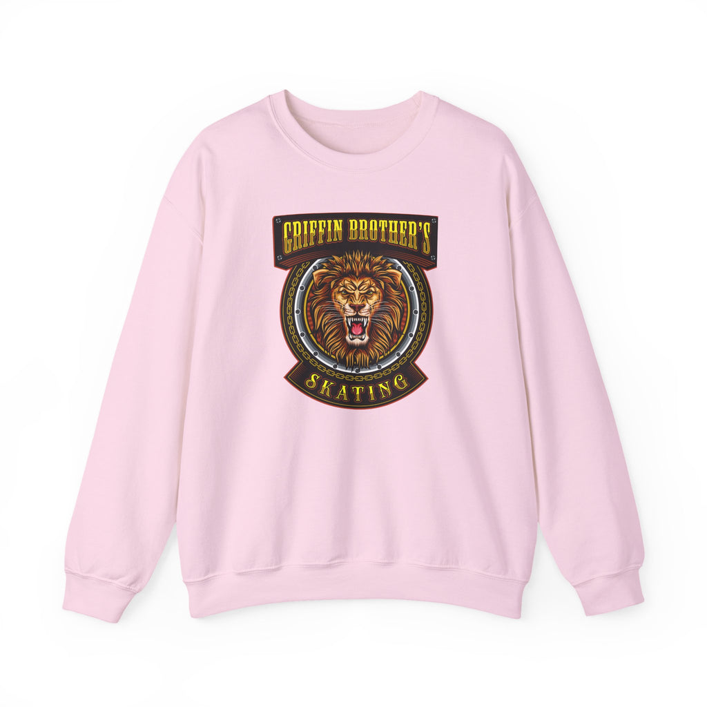 Griffin Brothers Skating Lion Crewneck Sweatshirt