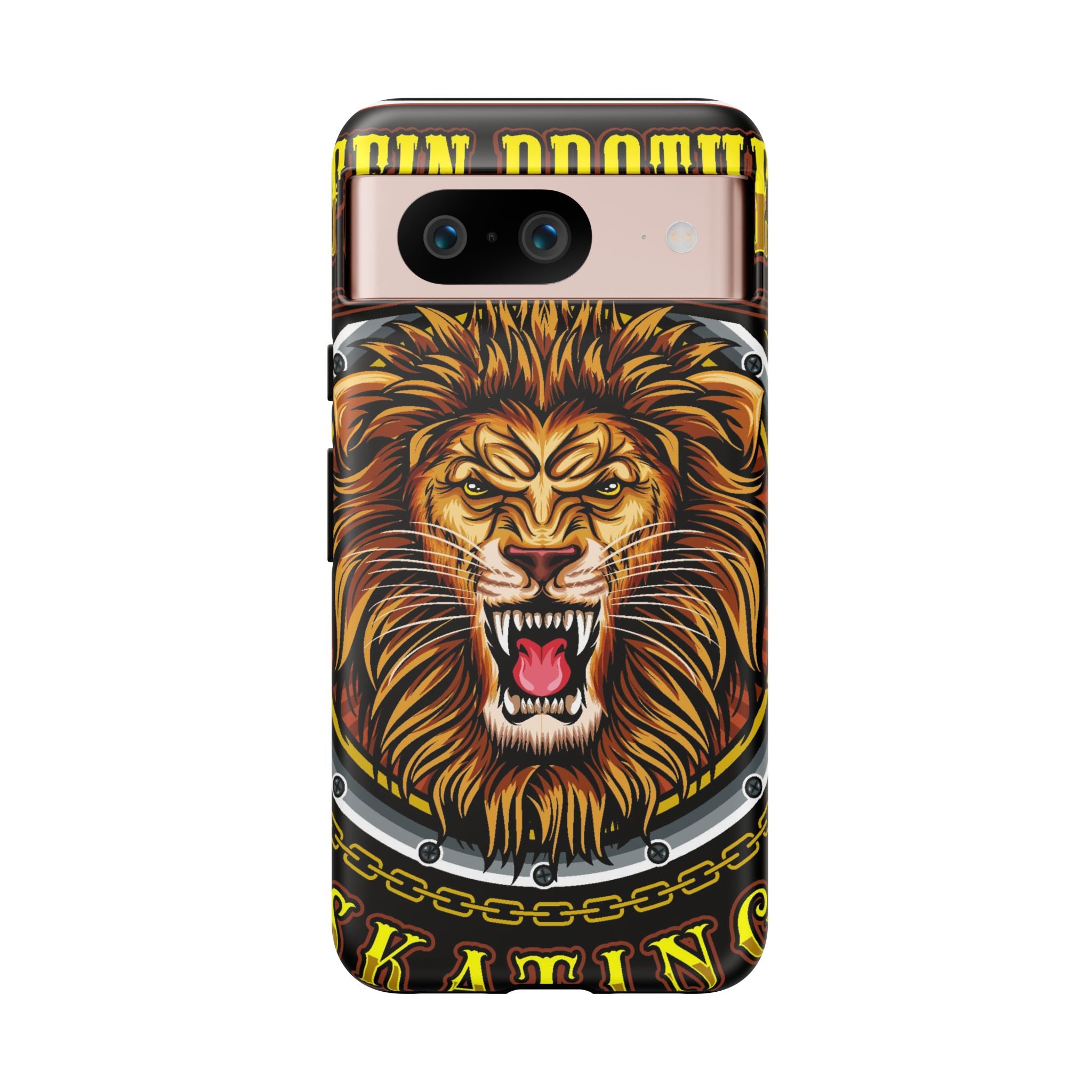 Lion King Tough Cases Phone Case — Fierce Roaring Lion Design, Protective Shockproof Cover