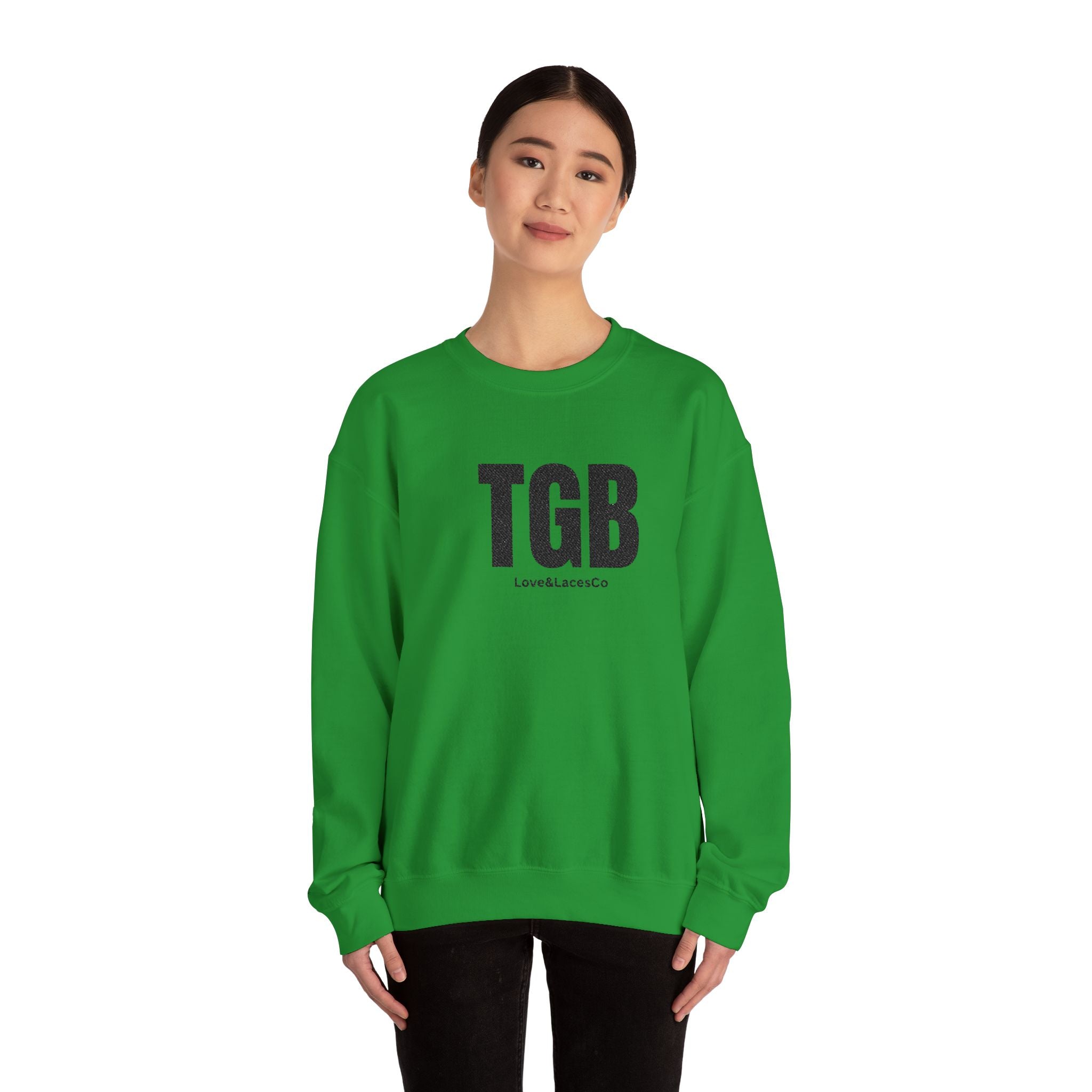 Exclusive Griffin Brothers TGB Crewneck Embroidery Sweatshirt