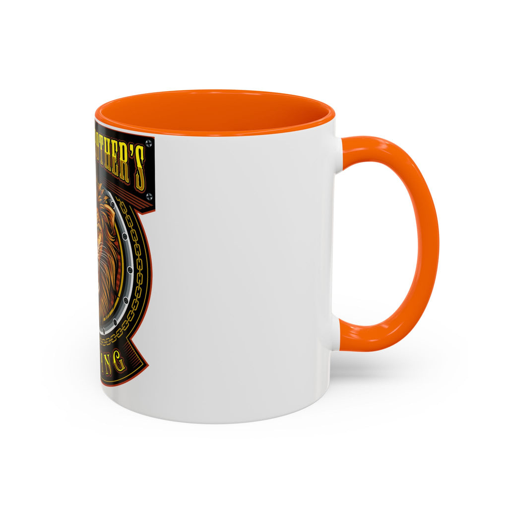 Griffin Brother's Skating Lion Accent Coffee Mug — 11/15oz